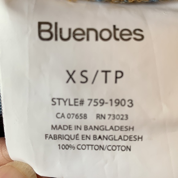 Bluenotes Denim Jean Jacket Sz. XS - Picture 6 of 12